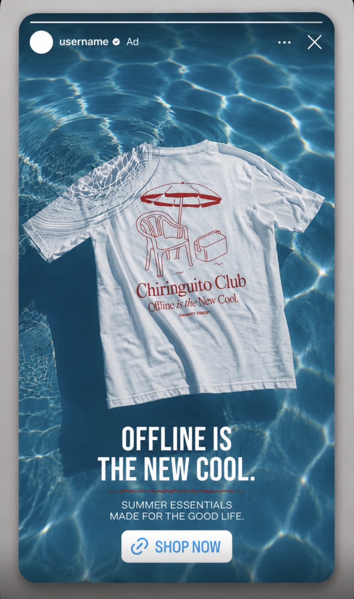 Creative example 3 — Summer campaign